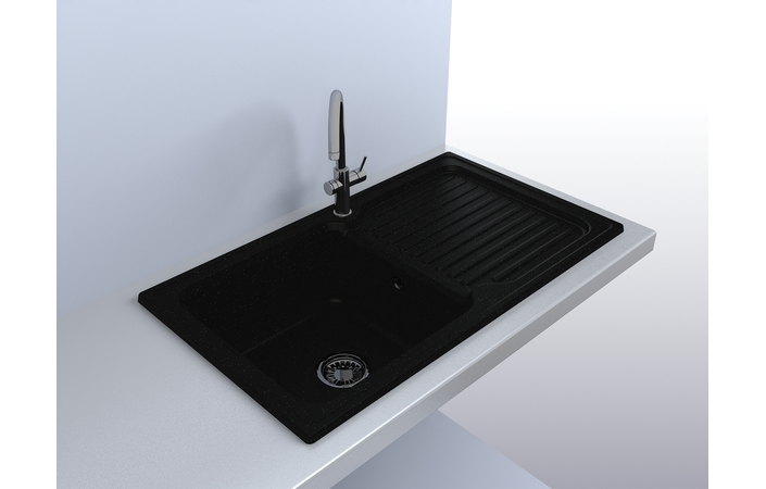 Кухонна мийка ORLEAN Black, MIRAGGIO - Зображення orlean_b-1.jpg