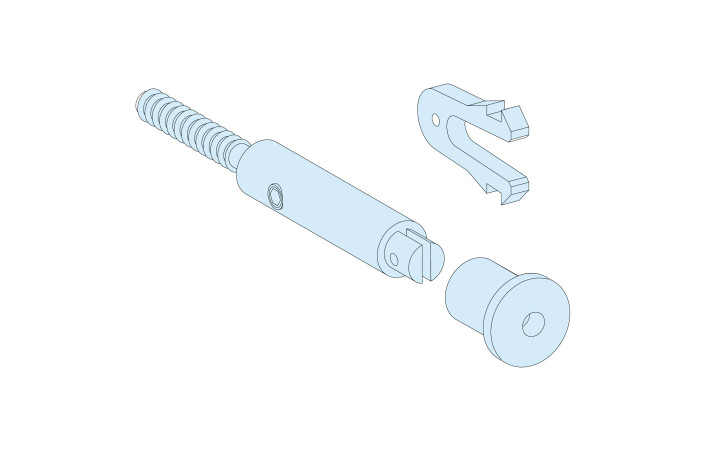 Комплект пломбування щита, 2 гвинти та 4 кріплення - Зображення shnider_DD385151.jpg