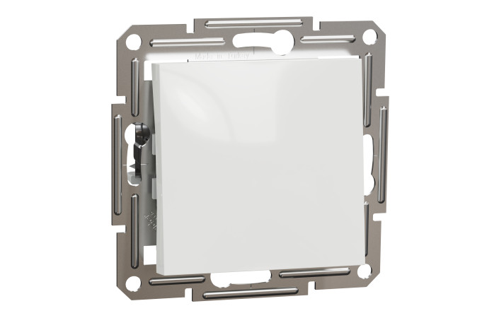 Вимикач одноклавішний, білий, Asfora, без рамки - Зображення shnider_EPH0170121_IOP-Default.jpg