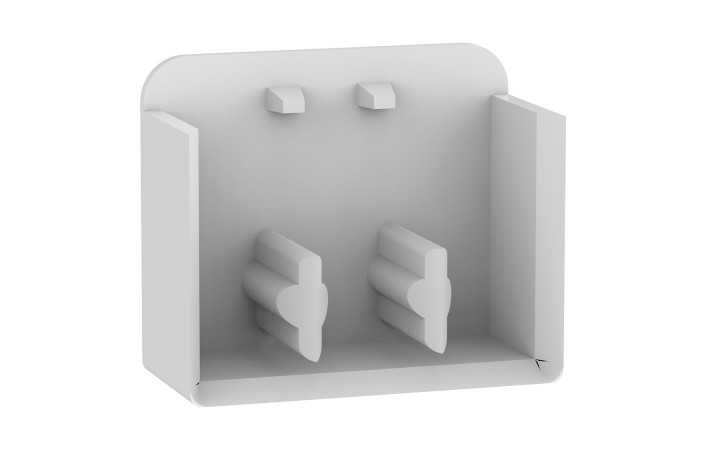 Comb busbar side cover, Easy9, 3P, set of 10 - Зображення shnider_EZ9XPE310_Image.jpg