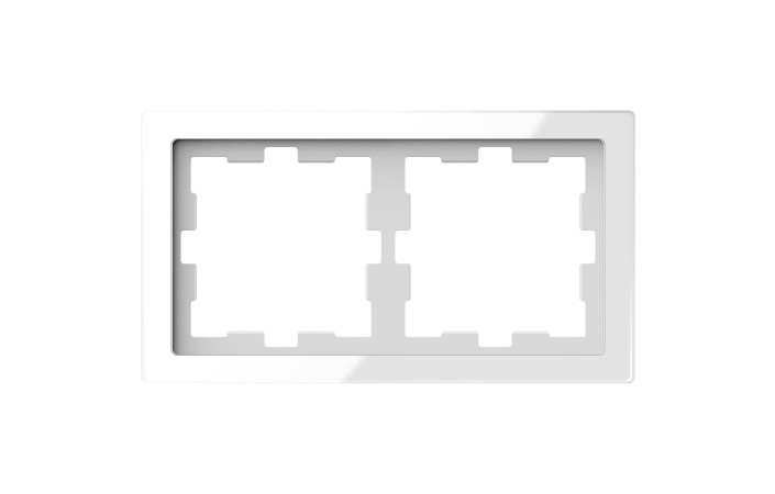 D-Life РАМКА 2-постова БІЛ. КРИСТАЛ - Зображення shnider_MEG4020-6520.jpg