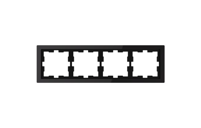 D-Life РАМКА 4-постова ЧЕР. ОНІКС - Зображення shnider_MEG4040-6503.jpg