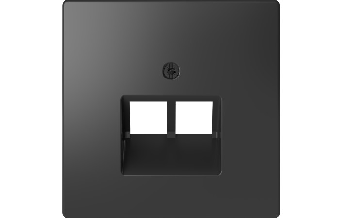 D-Life ЦЕНТР. НАКЛ. 2*RJ45 АНТРАЦИТ - Зображення shnider_MEG4522-6034.jpg