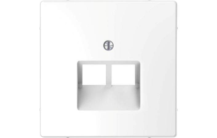 D-Life ЦЕНТР. НАКЛ. 2*RJ45 БІЛ. ЛОТ. - Зображення shnider_MEG4522-6035.jpg