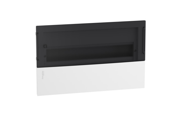 ЩИТ ВРІЗНИЙ Resi9 MP  ДИМЧАСТІ ДВЕРІ 2 ШИНИ 1 РЯД 18 МОДУЛІВ - Зображення shnider_MIP22118S_Image.jpg