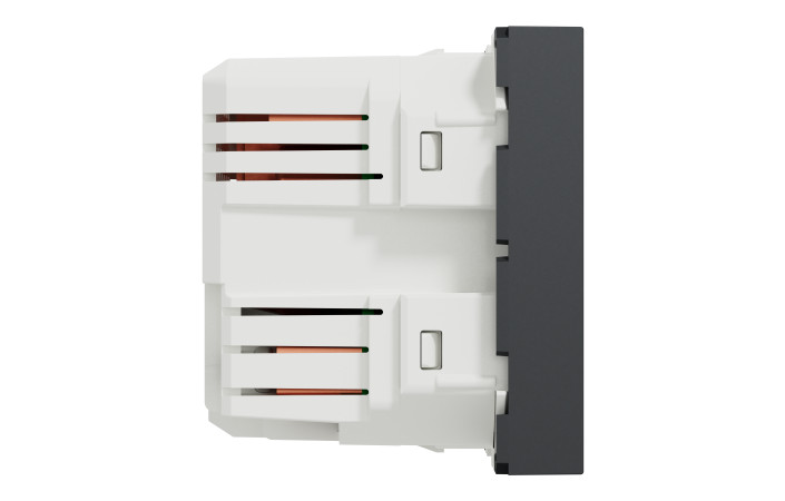 Розетка USB подв. 2.1А 2 модуля антр - Зображення shnider_NU341854_IOP-L_CL.jpg