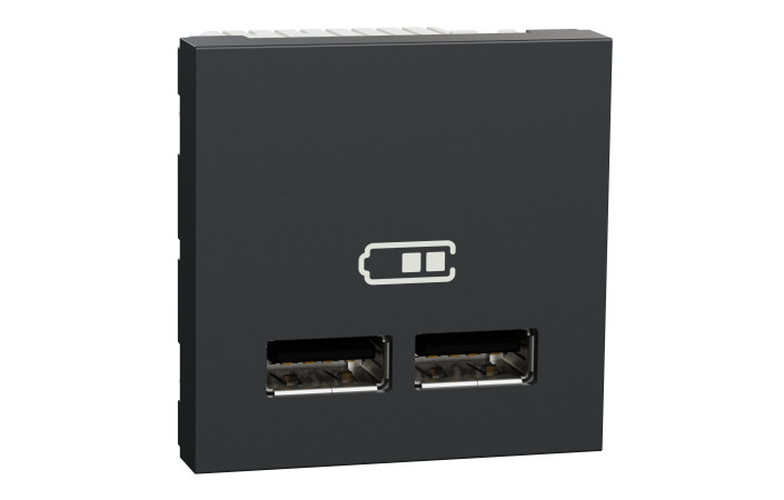 Розетка USB подв. 2.1А 2 модуля антр - Зображення shnider_NU341854_IOP-def_CL.jpg