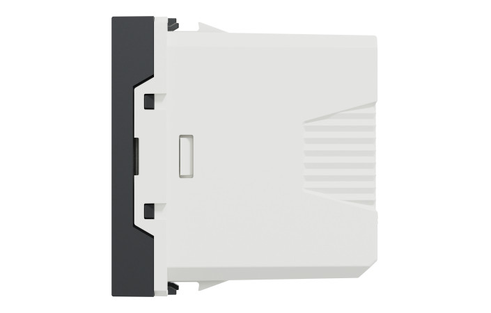 USB-коннектор 1 модуль антрацит - Зображення shnider_NU342954_IOP-R_WD.jpg