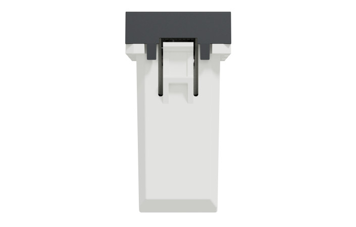 USB-коннектор 1 модуль антрацит - Зображення shnider_NU342954_IOP-bot_WD.jpg