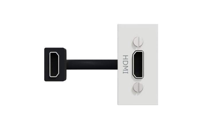 Розетка HDMI, 1 модуль білий - Зображення shnider_NU343018_IOP-front_WD19.jpg