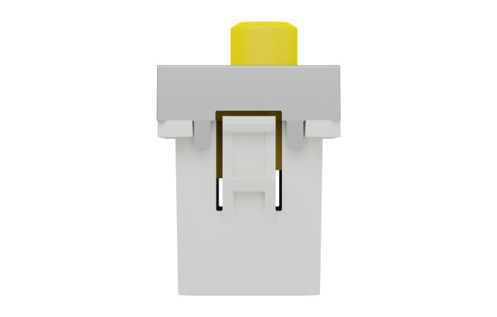 Розетка 3 RCA, 1 модуль алюміній - Зображення shnider_NU343130_IOP-bottom_WD19.jpg