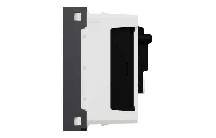 Розетка R-TV SAT прохідна,  2 модуля антрацит - Зображення shnider_NU345254_IOP-right_WD19.jpg