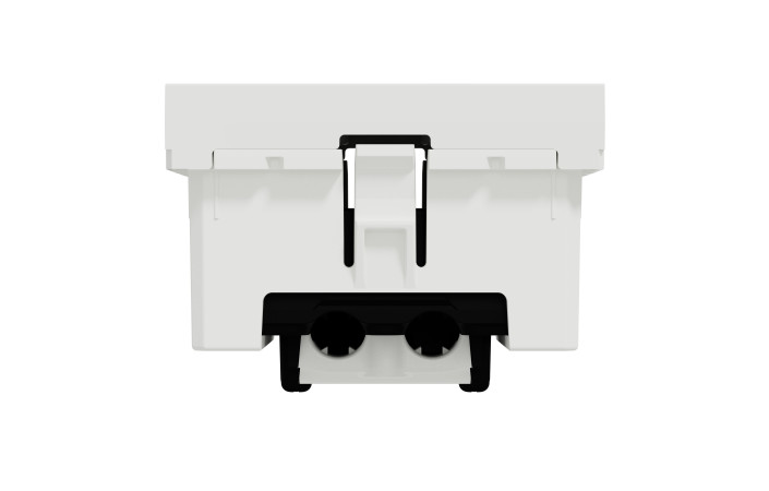 Розетка R-TV SAT одинарна, 2 модулі білий - Зображення shnider_NU345418_IOP-bottom_WD19.jpg