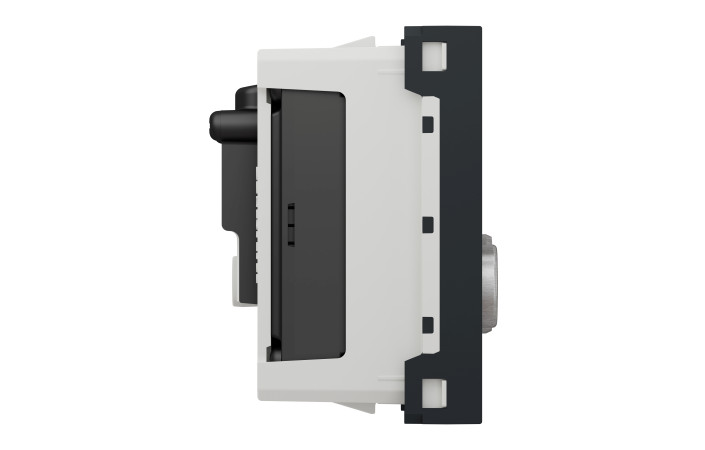 Розетка R-TV SAT одинарна, 2 модулі антрацит - Зображення shnider_NU345454_IOP-left_WD19.jpg