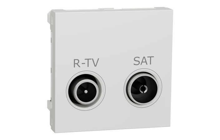Розетка R-TV SAT прохідна,  2 модулі біля - Зображення shnider_NU345618_IOP-default_WD19.jpg