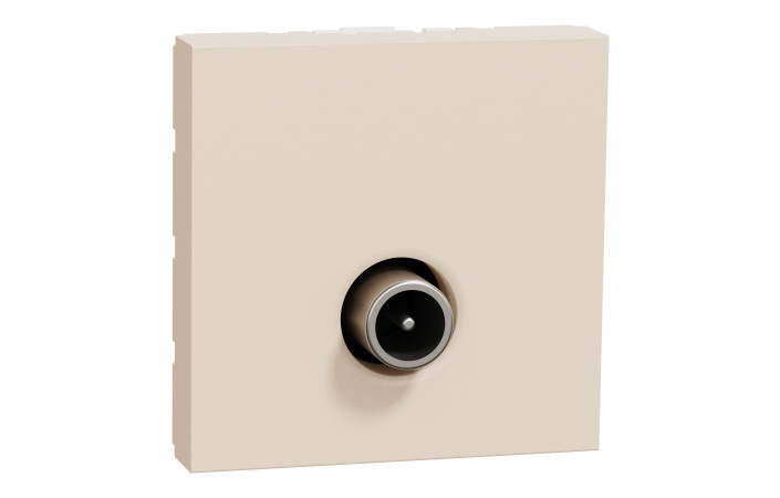 TV-розетка на один вихід, 2 модулі, бежева Unica New Studio - Зображення shnider_NU346244_IOP-def_CL.jpg