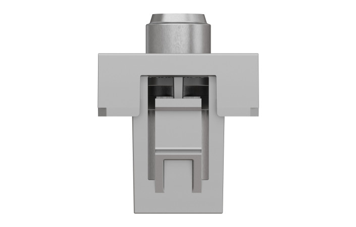 Розетка Coaxial F-type, 1 модуль алюм - Зображення shnider_NU346830_IOP-bottom_WD19.jpg