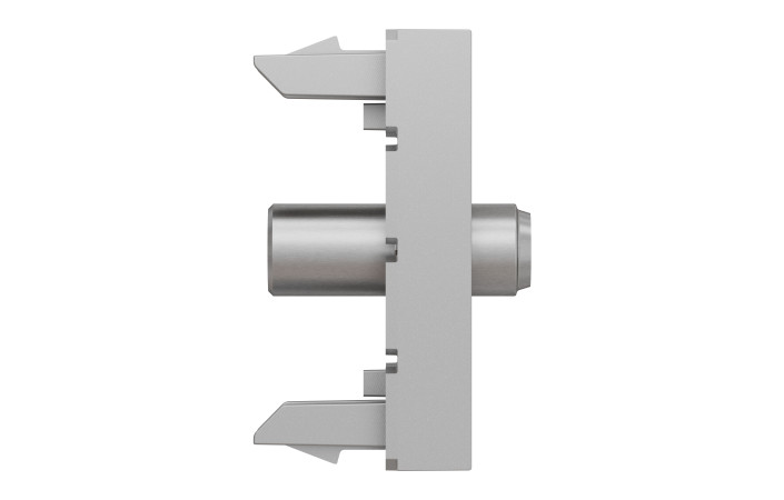 Розетка Coaxial F-type, 1 модуль алюм - Зображення shnider_NU346830_IOP-left_WD19.jpg