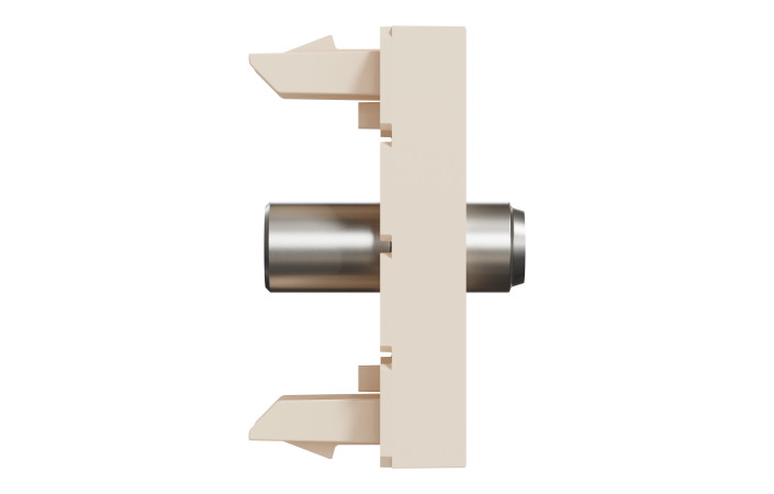 Розетка Coaxial F-type, 1 модуль, бежева Unica New Studio - Зображення shnider_NU346844_IOP-L_CL.jpg