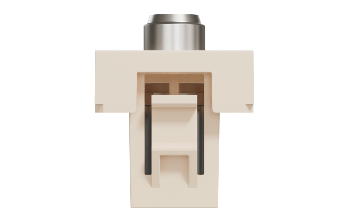 Розетка Coaxial F-type, 1 модуль, бежева Unica New Studio - Зображення shnider_NU346844_IOP-bot_CL.jpg