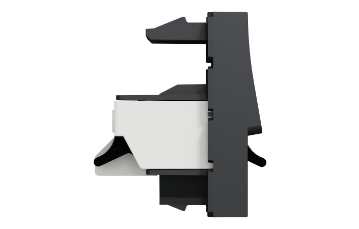 Аудіорозетка 1 модуль антрацит - Зображення shnider_NU348754_IOP-L_WD.jpg