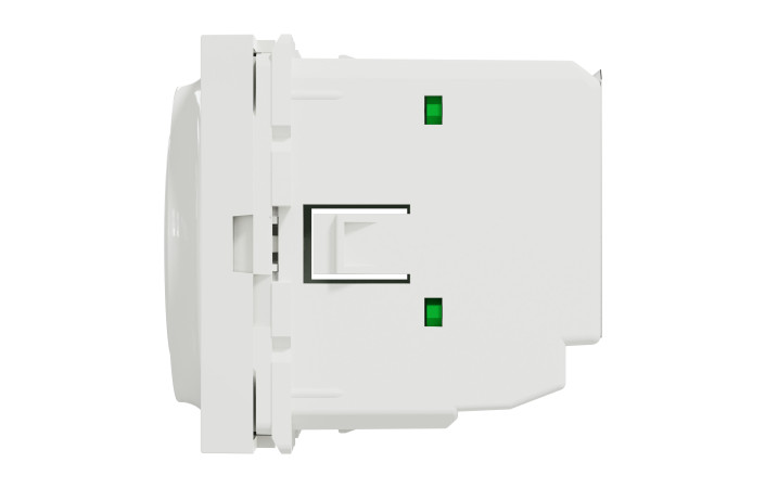 Термостат кімнатний, вбудованний датчик 8А білий - Зображення shnider_NU350118_IOP-R_CL.jpg