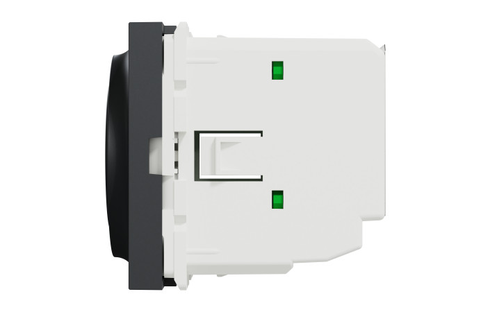 Термостат кімнатний, вбудованний датчик 8А антрацит - Зображення shnider_NU350154_IOP-R_CL.jpg