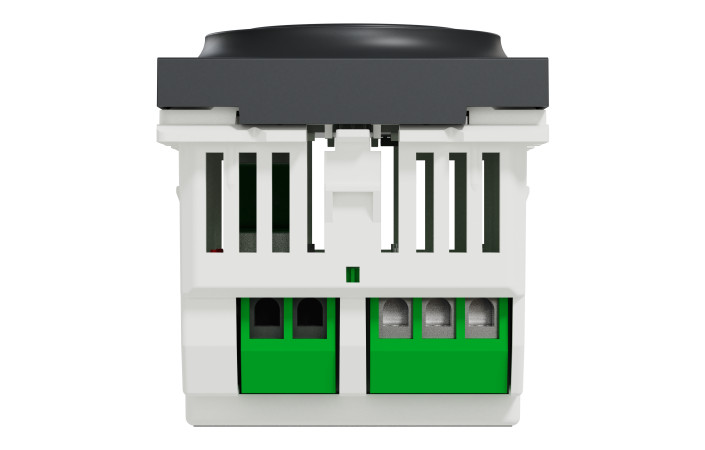 Термостат кімнатний, вбудованний датчик 8А антрацит - Зображення shnider_NU350154_IOP-bot_CL.jpg