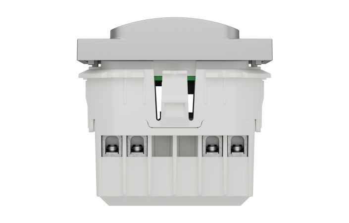 Датчик руху з вимикачем 10 A алюміній - Зображення shnider_NU352530_IOP-bottom_WD19.jpg