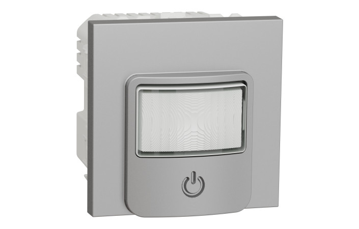 Датчик руху з вимикачем 10 A алюміній - Зображення shnider_NU352530_IOP-default_WD19.jpg