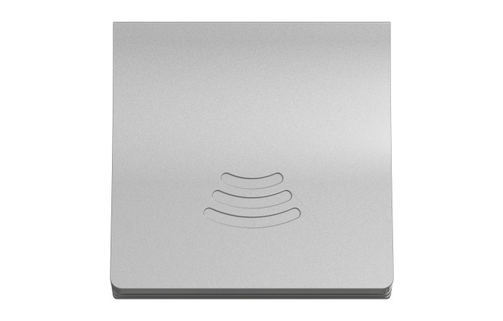 Дзвоник електронний 2 модулі алюміній - Зображення shnider_NU378630_IOP-front_WD19.jpg