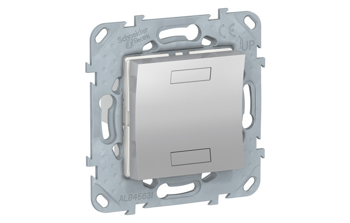 NEW UNICA - KNX КНОПКОВИЙ ВИМИКАЧ, АЛЮМІНІЙ - Зображення shnider_NU553030.jpg