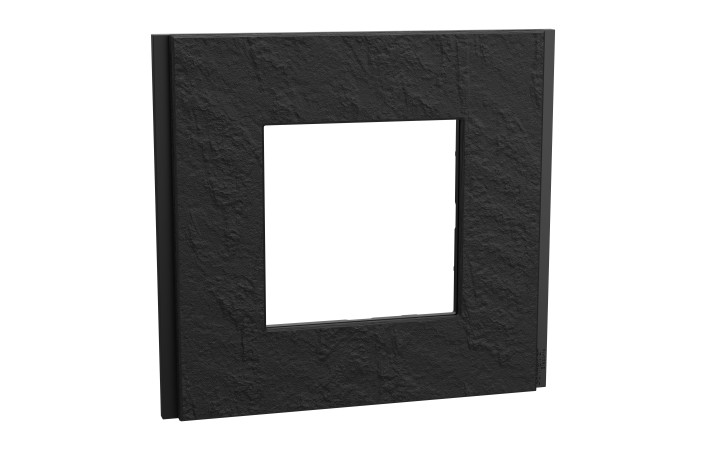 Рамка 1-постова Unica Deco Material, камінь - Зображення shnider_NU600277_IOP-Default.jpg