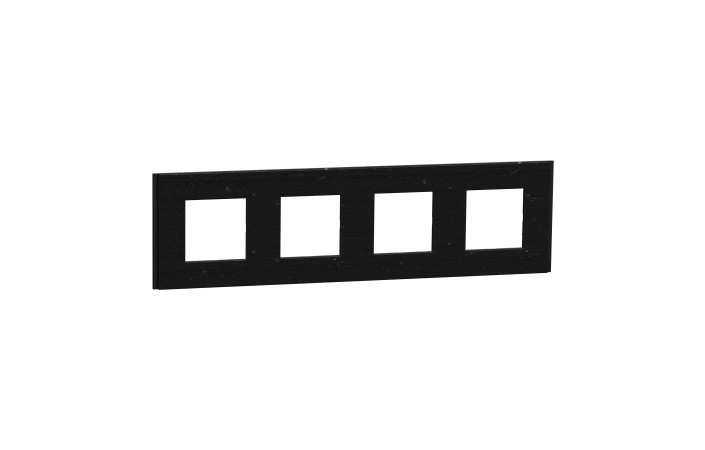 Рамка 4-постова Unica Deco Material, чорний папір - Зображення shnider_NU600874_IOP-Default.jpg