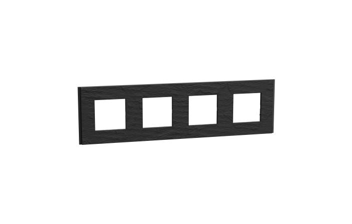 Рамка 4-постова Unica Deco Material, камінь - Зображення shnider_NU600877_IOP-Default.jpg