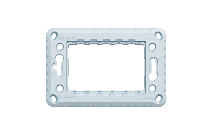 Супорт Zamak 3 модуля - Зображення shnider_NU7103_IOP-front_CL.jpg