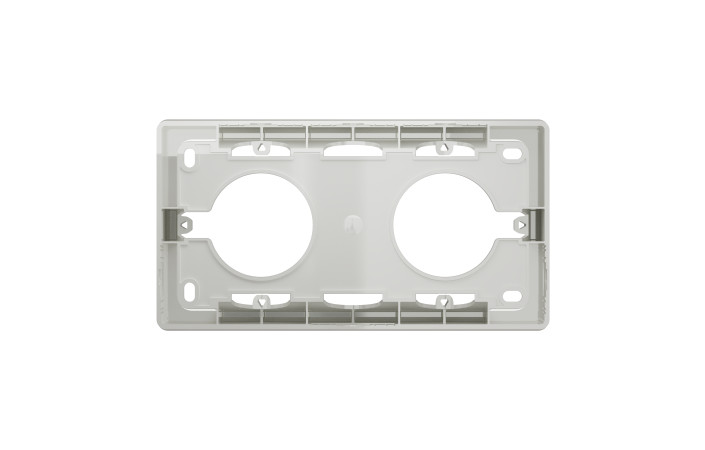 Коробка для відкритого встановлення 2-пости білий - Зображення shnider_NU800418_IOP-back_WD19.jpg