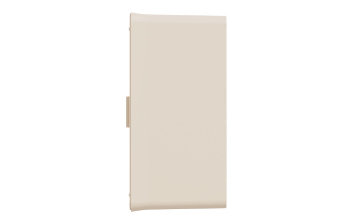 Коробка для відкритого монтажу 3-постова бежева Unica New Studio - Зображення shnider_NU800644_IOP-R_WD.jpg