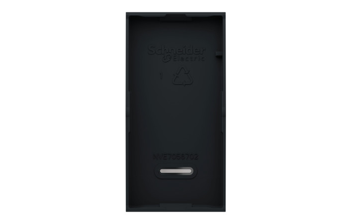 Клавіша для вимикача, 1 модуль, антрацит, New Unica - Зображення shnider_NU910054N_IOP-back_WD19.jpg