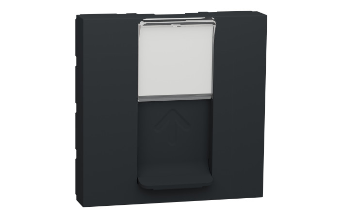 RJ45 накладка 2 модуль антрацит - Зображення shnider_NU941154_IOP-default_WD19.jpg