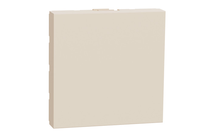 Заглушка, 2 модулі, бежева Unica New Studio - Зображення shnider_NU986644_IOP-def_CL.jpg