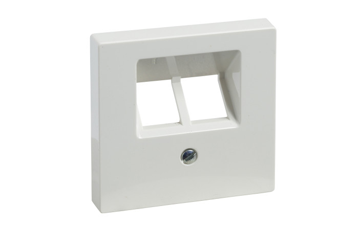 SM НАКЛ. РОЗЕТКИ RJ45, ПОДВІЙНА, ПОЛ-БІЛ - Зображення shnider_ODAP114047.jpg