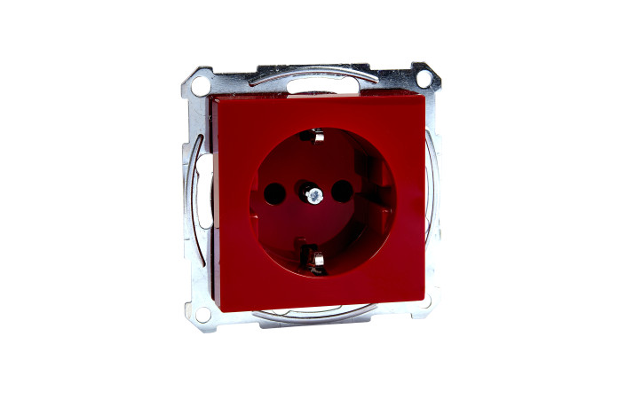 SM РОЗЕТКА SCHUKO З-ШТ.РУБ.-ЧЕРВ. - Зображення shnider_ODAP122673.jpg