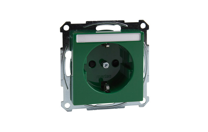 РОЗЕТКА SHUKO З НАП.-ЗАХ. ШТОРКАМИ,ЗЕЛ. - Зображення shnider_ODAP122701.jpg