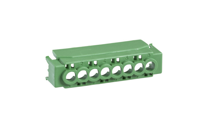 Захисна кришка, Mureva, для клемного блоку на 8 виходів, зелена - Зображення shnider_ODAPB100370.jpg
