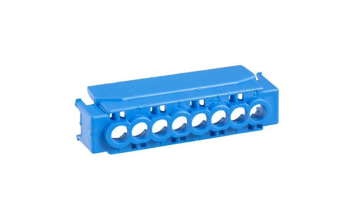 Захисна кришка, Mureva, для клемного блоку на 8 виходів, синя - Зображення shnider_ODAPB100371.jpg