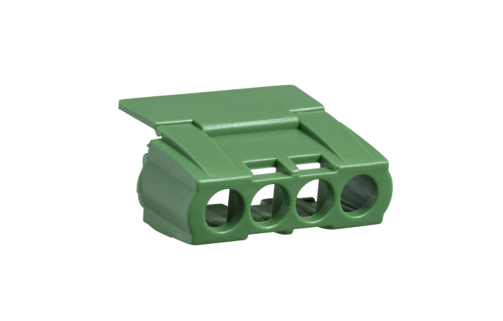 Захисна кришка, Mureva, для клемного блоку на 4 виходи, зелена - Зображення shnider_ODAPB100375.jpg