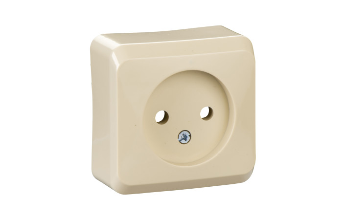 Prima, Розетка без заземлення, 16A, біла - Зображення shnider_ODAWDE001100.jpg