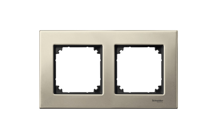 M-ELEGANCE МЕТАЛЕВА РАМКА 2-ПОСТИ, ТИТАН - Зображення shnider_P113408.jpg