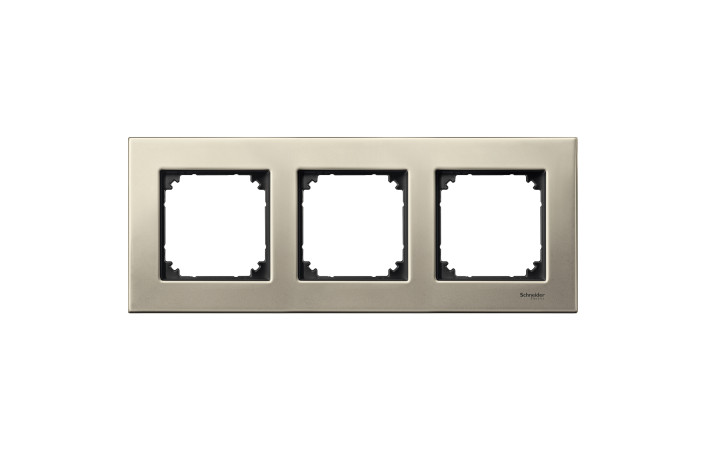 M-ELEGANCE МЕТАЛЕВА РАМКА 3-П., ТИТАН - Зображення shnider_P113412.jpg